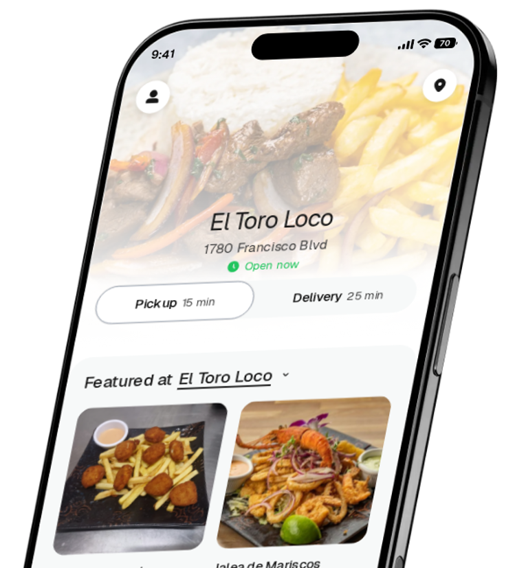 El Toro Loco app preview